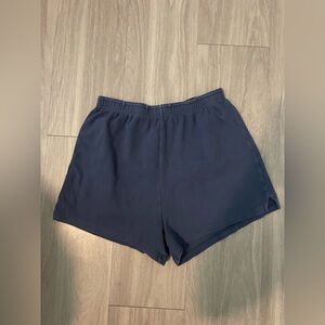 Outdoor Voices Dark Blue Athletic Shorts